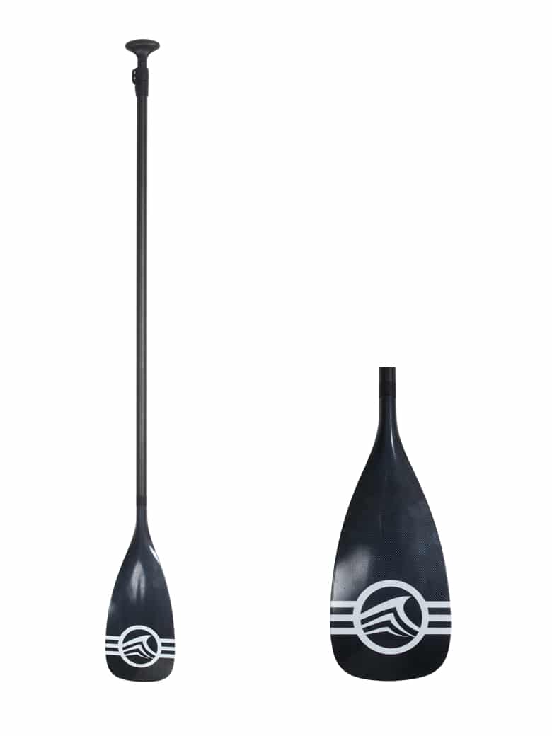 Pagaie SUP Réglable 3 Pièces En Carbone 165-205 Cm - Pour Paddle, Kayak, Surf Et Bateaux Pneumatiques
