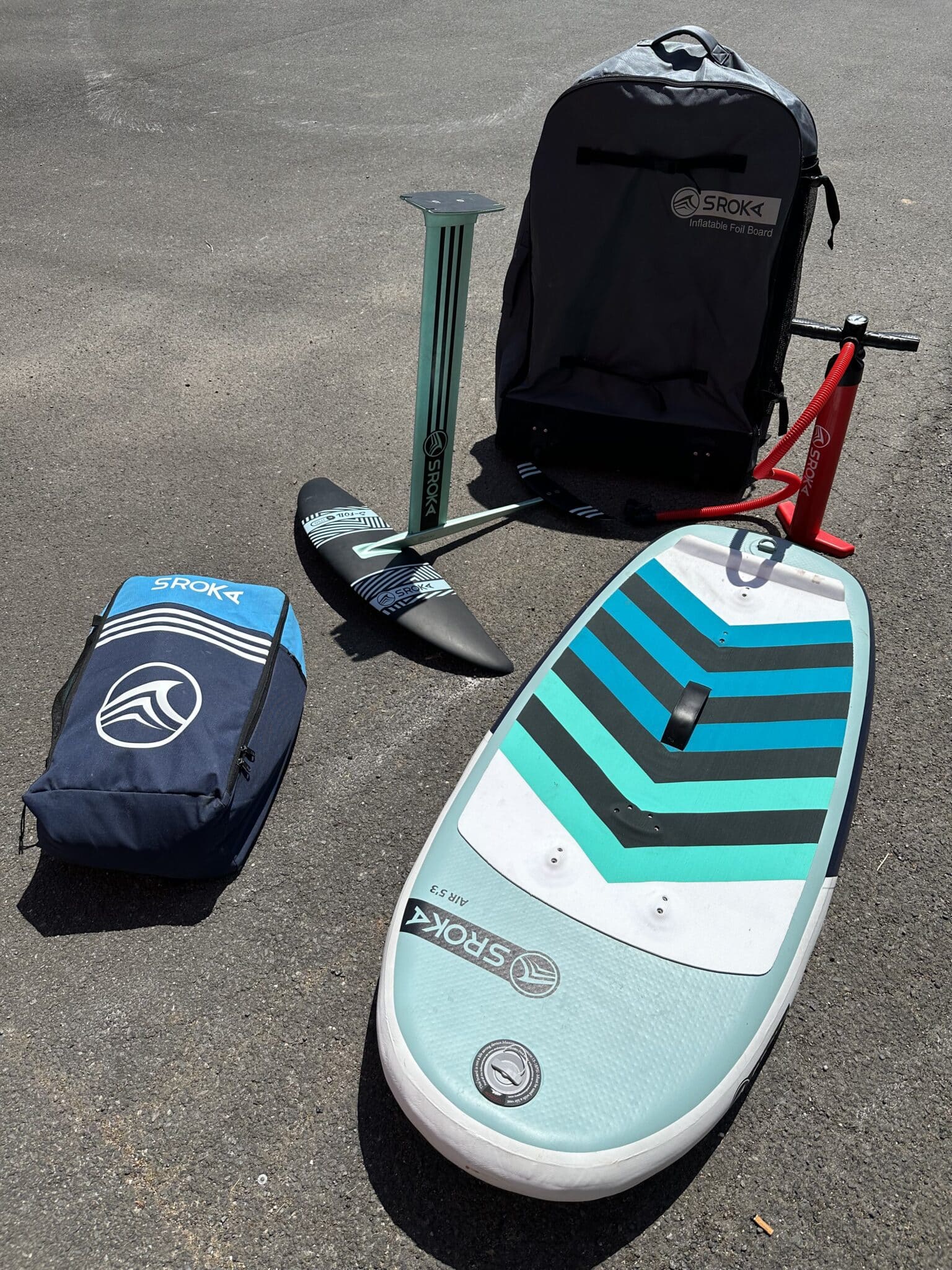 Sroka Air V2 Inflatable Wing Foil Pack - USED – SROKA Company