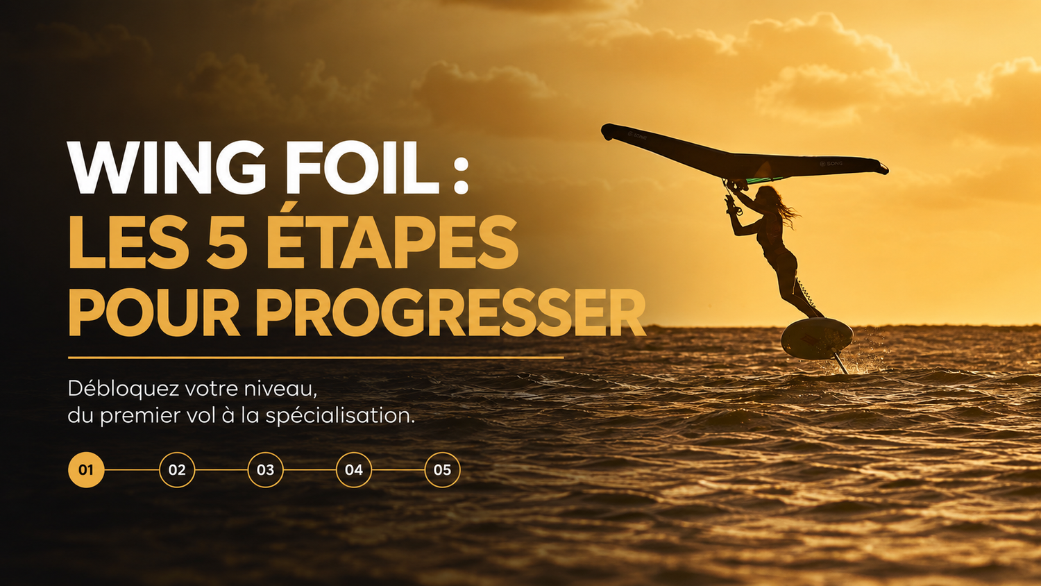 Comment progresser en wing foil ?
