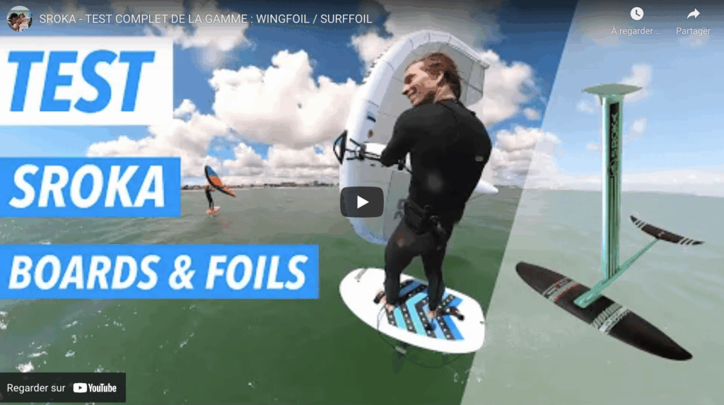Avis SROKA : Hadrien Brunner teste la gamme Wing Foil