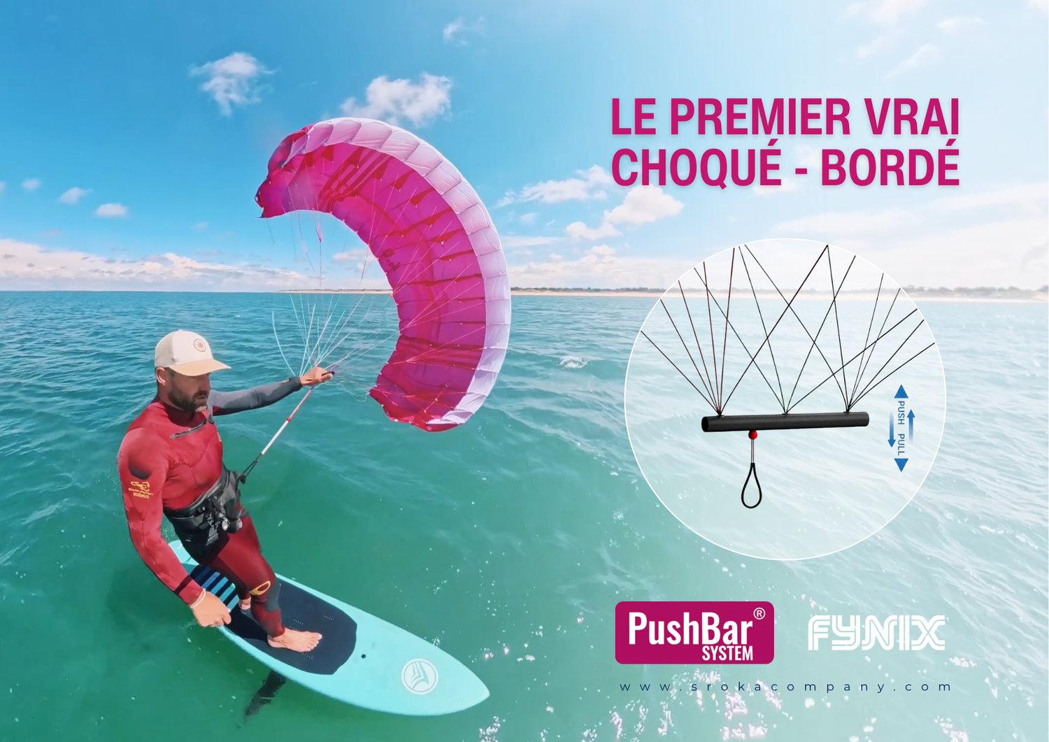 Parawing : analyse technique du premier choqué-bordé avec le PushBar System®