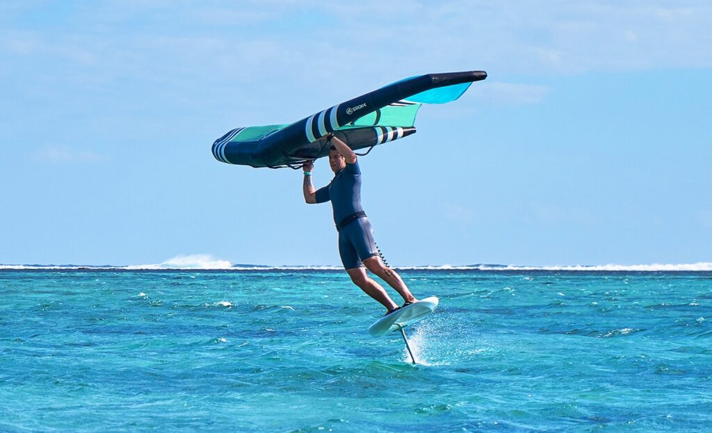Le spot et les conditions pour débuter en Wing Foil