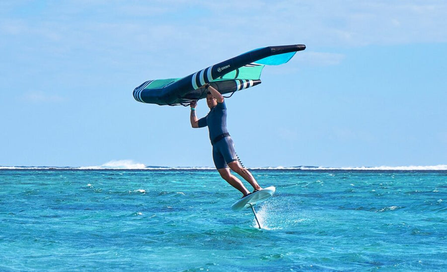 Le spot et les conditions pour débuter en Wing Foil