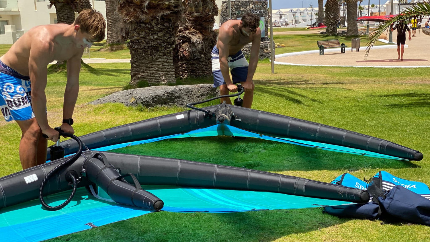 comment bien préparer sa wing pour le wing foil