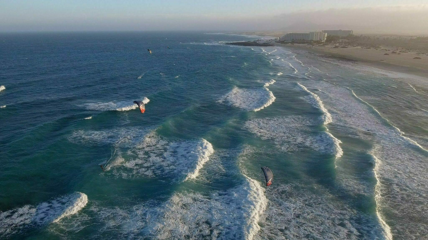 fag beach vue de drone