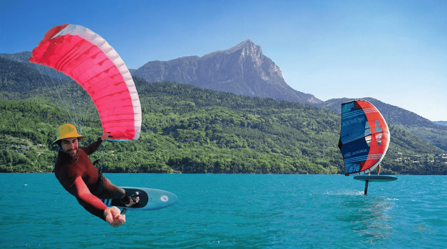 parawing vs wingfoil