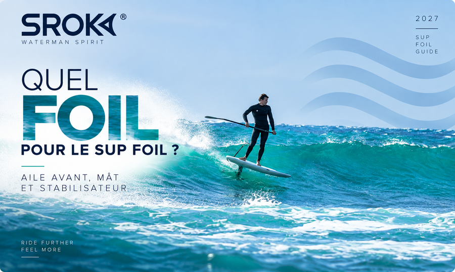 Quel foil pour le SUP foil ? Aile avant, mât et stabilisateur