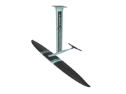 Foil alu Pump Foil SROKA monté avec aile avant PF 1750, mât 70 cm, fuselage court et stabilisateur