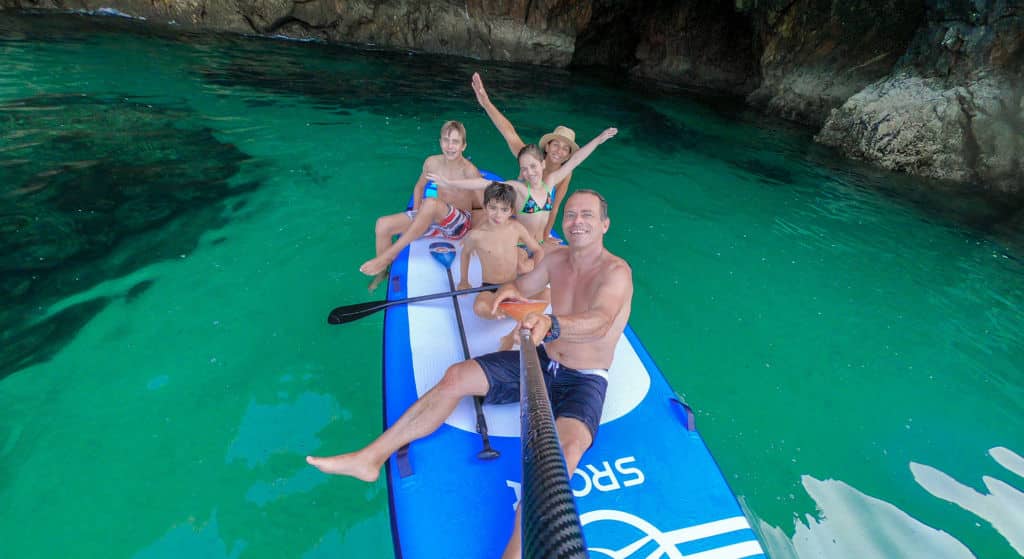 inflatable paddle for 6 people