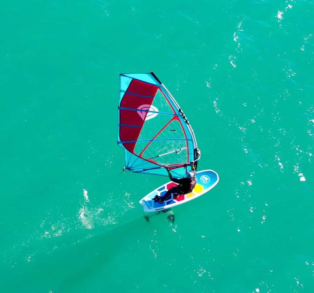 Windfoil convertible supfoil: skyrider 7'8
