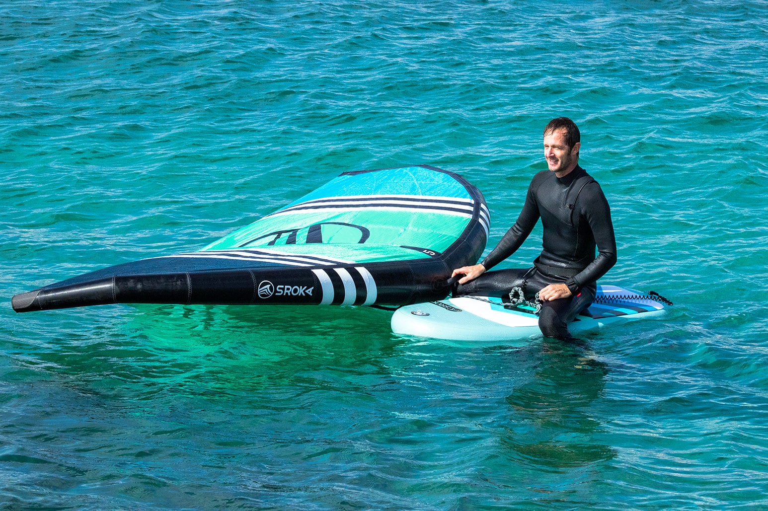 Planche de foil gonflable en Pack Sroka Air
