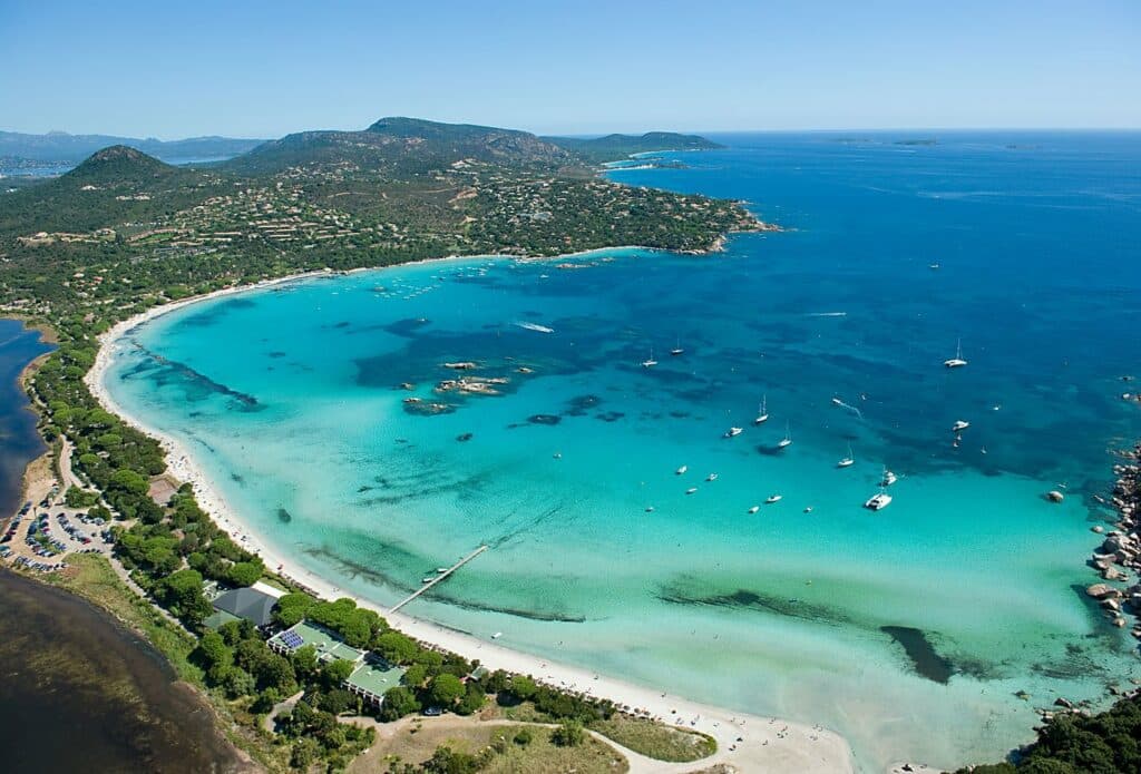 Santa Giulia, bester Spot für Wing und Paddle auf Korsika