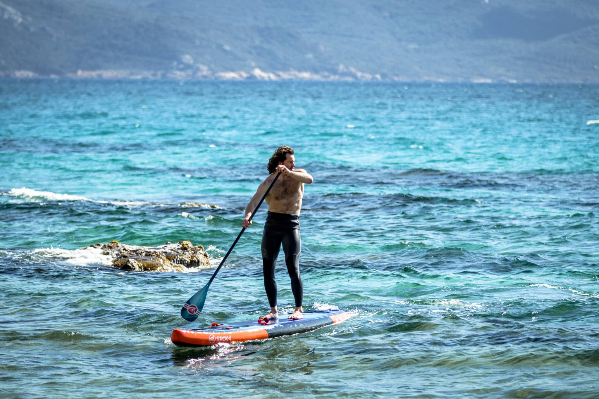 comment faire du stand up paddle dans l'océan