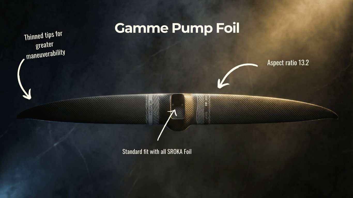 aile avant de pump foil dockstart,